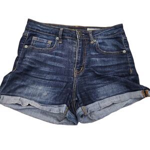 Aeropostale High Waisted Cuffed Shorts 4
